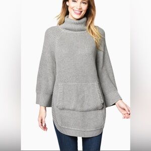 UGG Women’s Realynn Cozy Gray Turtleneck Sweater size S